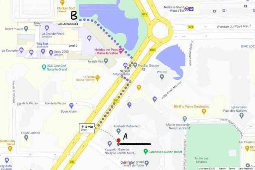 La Belle Etoile Apartman Noisy-le-Grand Kültér fotó